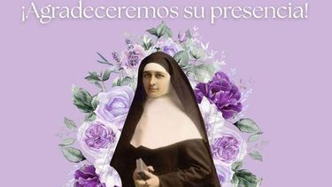 El cuadro de la Beata Crescencia será entronizado este domingo en Ferré.