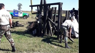La Policía Rural realiza una efectiva tarea, atendiendo la amplia superficie que cubre y los escasos móviles con que cuenta.  (LA VERDAD JUNIN)