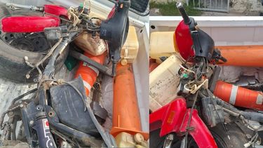 Un adolescente de 17 años fue aprehendido por estar desarmando una moto robada en inmediaciones del pabellón de Salud Mental del Hospital San José. Un adolescente de 17 años fue aprehendido por estar desarmando una moto robada en inmediaciones del pabellón de Salud Mental del Hospital San José.