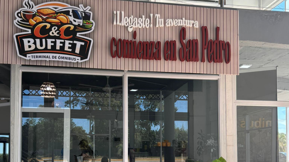La administración de la Terminal de Ómnibus de San Pedro anunció la apertura del Buffet CyC, una nueva propuesta gastronómica que ya se encuentra operativa dentro de las instalaciones del predio. La administración de la Terminal de Ómnibus de San Pedro anunció la apertura del Buffet CyC, una nueva propuesta gastronómica que ya se encuentra operativa dentro de las instalaciones del predio.