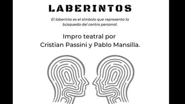 Se presenta el espectáculo Impro teatral por Cristian Passani y Pablo Mansilla. Se presenta el espectáculo Impro teatral por Cristian Passani y Pablo Mansilla.