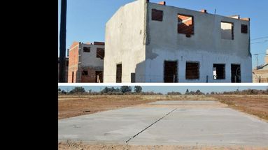 Las obras en los complejos habitacionales Néstor Kirchner y Luz y Fuerza son una prioridad para el intendente Martínez. (LA OPINION)