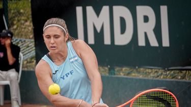 Julia Riera sumó ante Gabriela Ce su triunfo N° 19 en singles en la Billie Jean King Cup.