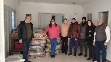 Zarate: donación por las inundaciones Zarate: donación por las inundaciones