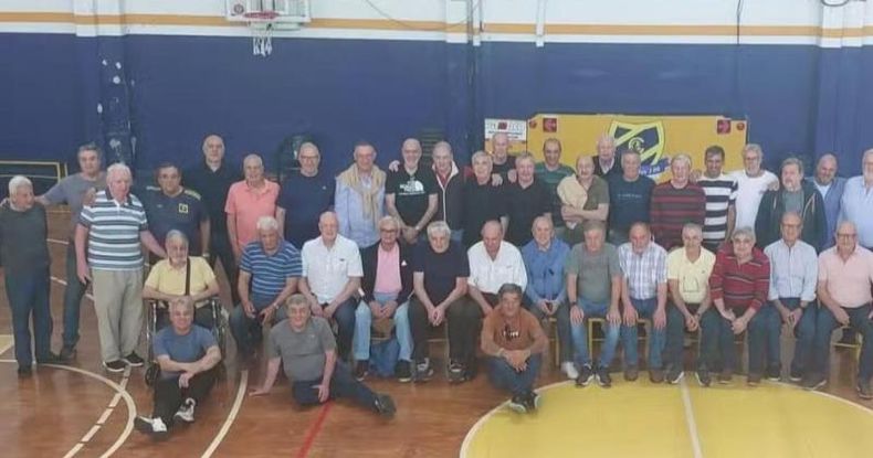 El sábado se llevó a cabo en el Club Gimnasia y Esgrima un almuerzo de reencuentro de históricos exbasquetbolistas de San Nicolás, Junín, Chivilcoy y Pergamino.