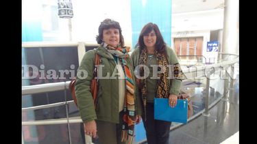 Adriana Pelourson y Graciela González, coordinadoras de la iniciativa. (LA OPINION)