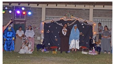 El pesebre forma parte de un proyecto educativo anual de la Escuela Monseñor Scalabrini. El pesebre forma parte de un proyecto educativo anual de la Escuela Monseñor Scalabrini.