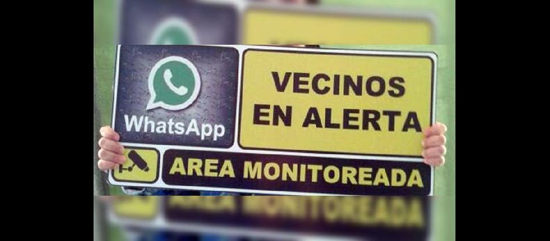Una vez más, el grupo de Whatsapp es elegido por vecinos para lograr un socorro mutuo ante la delincuencia y las deficiencias policiales y judiciales. (EL DIARIO DE LA REPUBLICA)
