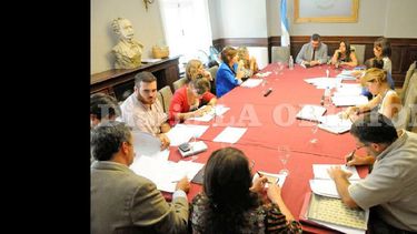 Los nuevos consejeros analizaron temas de interés institucional. (LA OPINION)
