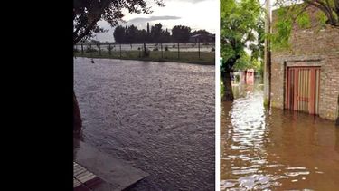 En Alfonzo cayeron 320 milímetros en doce horas. Los vecinos afectados fueron los que habitan en la periferia.  (DELEGACION DE MARIANO H. ALFONZO) - En Pinzón llovió aproximadamente 250 milímetros entre las 4:30 del domingo y las 7:00 del lunes. Solo una familia fue evacuada. (DELEGACION DE PINZON)