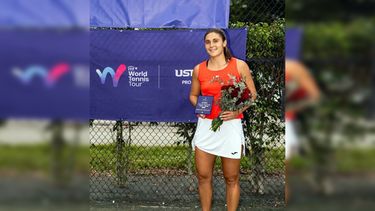 Julia Riera cerró una gran semana al alcanzar el subcampeonato en el W35 de Boca Ratón.