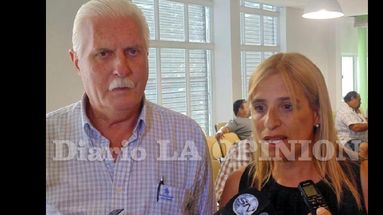 Horacio Giani y Laura Arango brindaron detalles sobre el trabajo que se lleva a cabo. (LA OPINION)