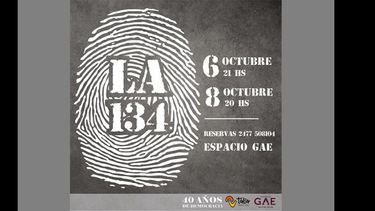 Grupo Talía se presenta con la creación colectiva La 134. Grupo Talía se presenta con la creación colectiva La 134.