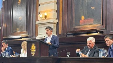 Axel Kicillof durante la apertura de la Asamblea Legislativa 2026 Axel Kicillof durante la apertura de la Asamblea Legislativa 2026