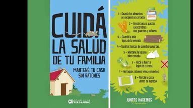 El Municipio está entregando folletos informativos en distintos sectores. (LA OPINION)