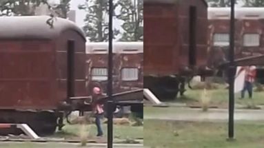 Existen riesgos que varias personas se instalen y terminen usurpando los vagones que van a ser restaurados para un espacio gastronómico y de entretenimiento comunitario valorizando la historia ferroviaria.