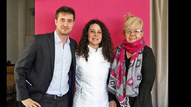 Emmanuel Linares, Gabriela Taruselli y Susana Vázquez detallaron ayer alcances de la propuesta. (LA OPINION)