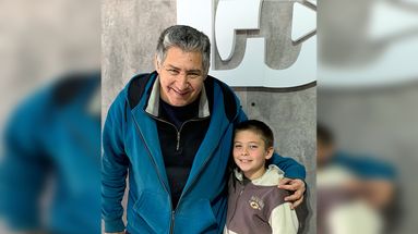 Hernán Perelman y Tomás Casquero, maestro y alumno dentro y fuera del tablero.