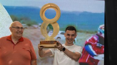 Joaquín Debeljuh Taruselli fue el máximo galardonado en la Fiesta del Deporte 2025.