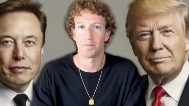 Musk, Zuckerberg y Trump Musk, Zuckerberg y Trump