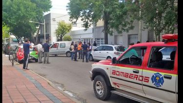 El allanamiento se realizó el miércoles a la mañana en un domicilio de Pinto al 1100. (LA OPINION)