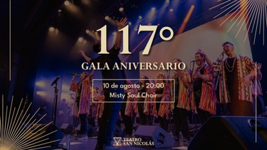 El domingo, con una gala especial y show, se celebrará el 117° Aniversario del Teatro San Nicolás. El domingo, con una gala especial y show, se celebrará el 117° Aniversario del Teatro San Nicolás.