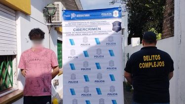 Pornografía Infantil: Al sujeto le atribuyen la máxima distribución de pdel país. Pornografía Infantil: Al sujeto le atribuyen la máxima distribución de pdel país.