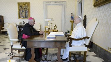El pasado lunes, el obispo de la Diócesis de San Nicolás de los Arroyos, Hugo Santiago, fue recibido por el papa León XIV en el Vaticano.