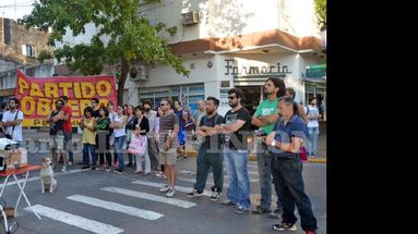 Referentes del Encuentro Memoria, Verdad y Justicia recordaron la fecha. (LA OPINION)