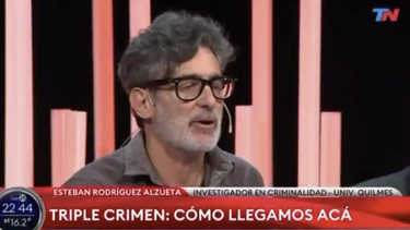 Esteban Rodríguez Alzueta desató una fuerte polémica tras sus declaraciones en una entrevista con Todo Noticias (TN) Esteban Rodríguez Alzueta desató una fuerte polémica tras sus declaraciones en una entrevista con Todo Noticias (TN)