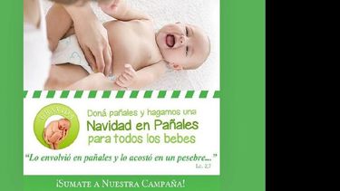 Que los pañales sean un gesto de amor concreto para cada niño que nace en la pobreza, expresa la convocatoria. (GRAVIDA)