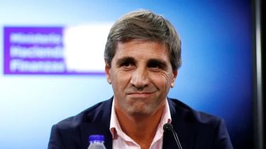 Ministro de economía Luis Caputo. Ministro de economía Luis Caputo.