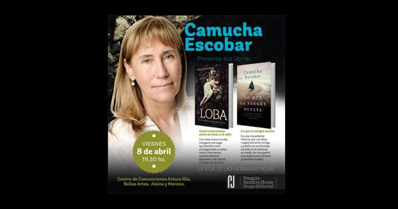Este viernes en el Centro de Convenciones Arturo Illia del Centro Cultural Bellas Artes, la autora local, Camucha Escobar, presentará sus dos últimas novelas.