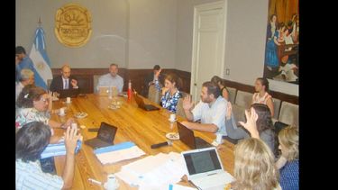 La primera reunión se concretó el pasado viernes y se analizaron varios proyectos. (UNNOBA)