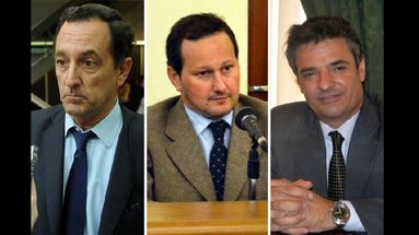 Héctor Gutiérrez. (LA OPINION) - Guillermo Burrone. (LA OPINION) - Damián Pimpinatti. (LA OPINION)
