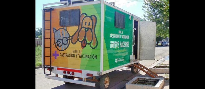 La Casilla de Castración del Municipio recorre los diferentes barrios de la ciudad brindando el servicio de esterilización. (ARCHIVO LA OPINION)