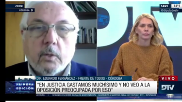 Eduardo Fernández, diputado del Frente de Todos-Córdoba. Eduardo Fernández, diputado del Frente de Todos-Córdoba.