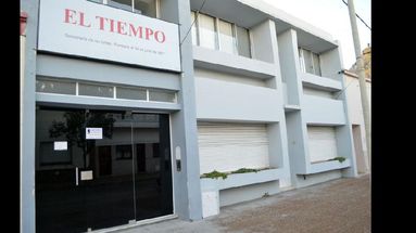 La sede de El Tiempo se ubica en Rivadavia 42. (LA OPINION)