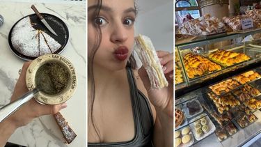 Rosalía tampoco se resistió a los sabores del mate, la torta de ricota, los sándwiches de migas y las facturas. Rosalía tampoco se resistió a los sabores del mate, la torta de ricota, los sándwiches de migas y las facturas.