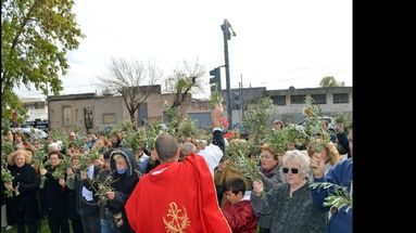 La actividad principal en las Iglesias y las Capillas de nuestra ciudad será la bendición de los ramos de olivo. (ARCHIVO LA OPINION)