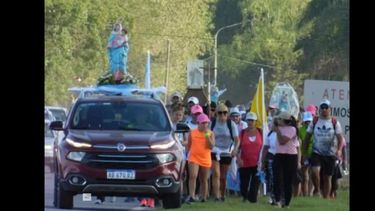 Los peregrinos pasarán la noche hoy en Conesa. Los peregrinos pasarán la noche hoy en Conesa.
